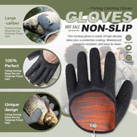 Thumbnail for Fishing Gloves Anti-Slip Protect Hand From Puncture Scrapes Fisherman Professional Catch Fish Latex Hunting Gloves Left Right
