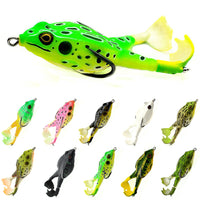 Thumbnail for Double Propeller Frog Soft Bait