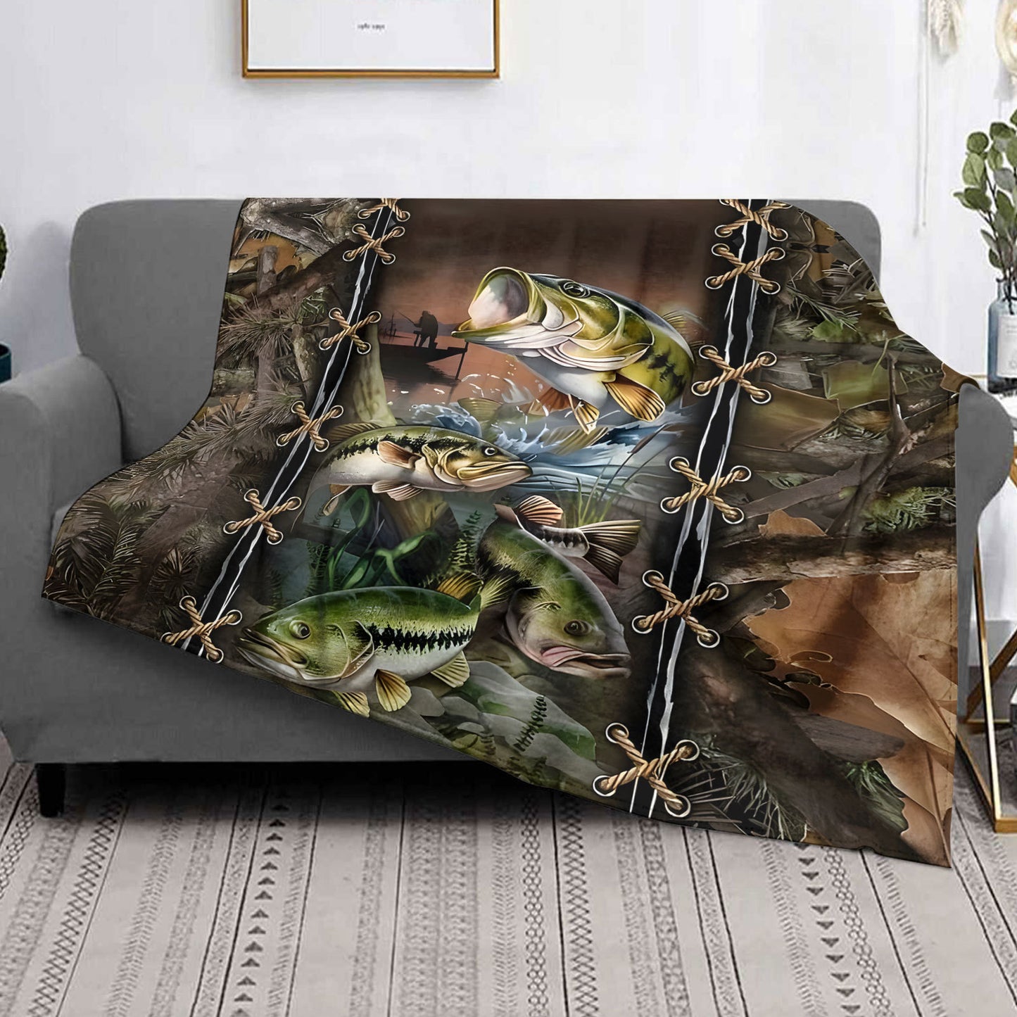 Printed Flannel Blanket