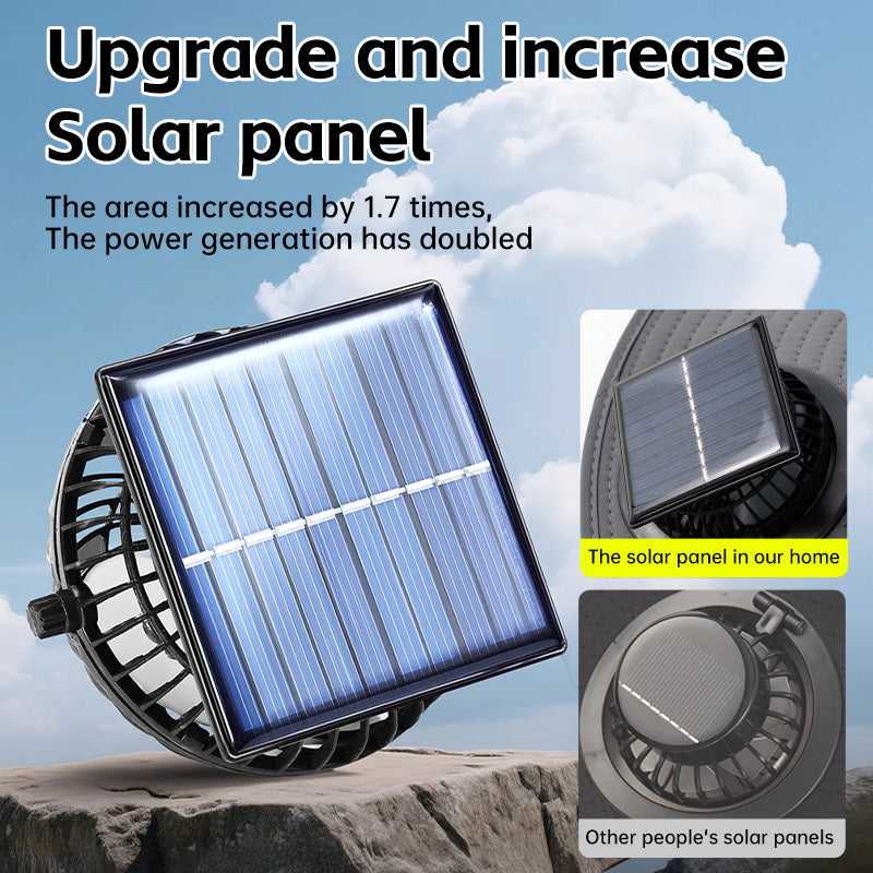 Solar Fan Hat