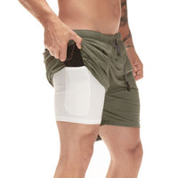 Thumbnail for Double mesh men's shorts