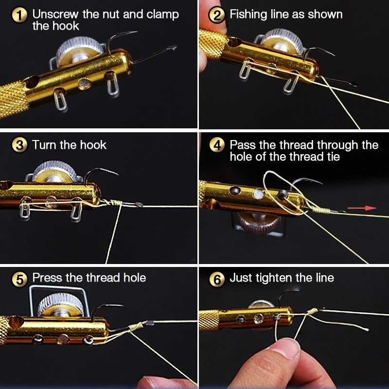 Fast Knot Tying Tool