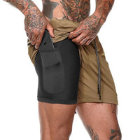 Thumbnail for Double mesh men's shorts