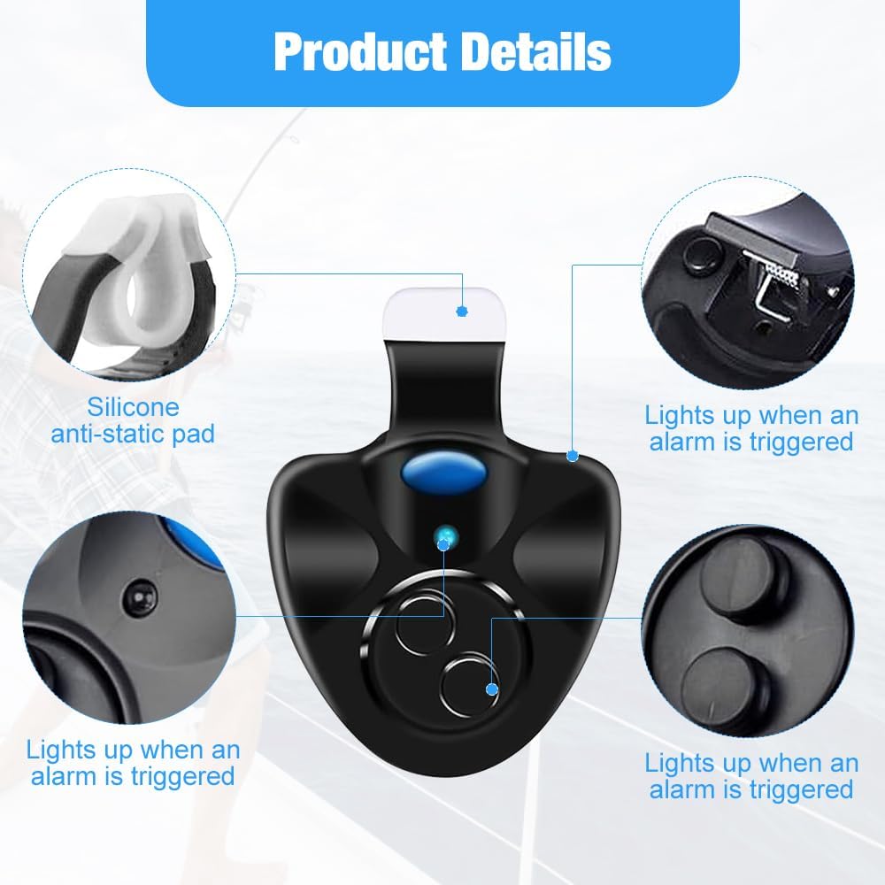 Electronic Buffer Night Fishing Bells