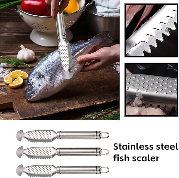Stainless Steel Fish Scaler Remover