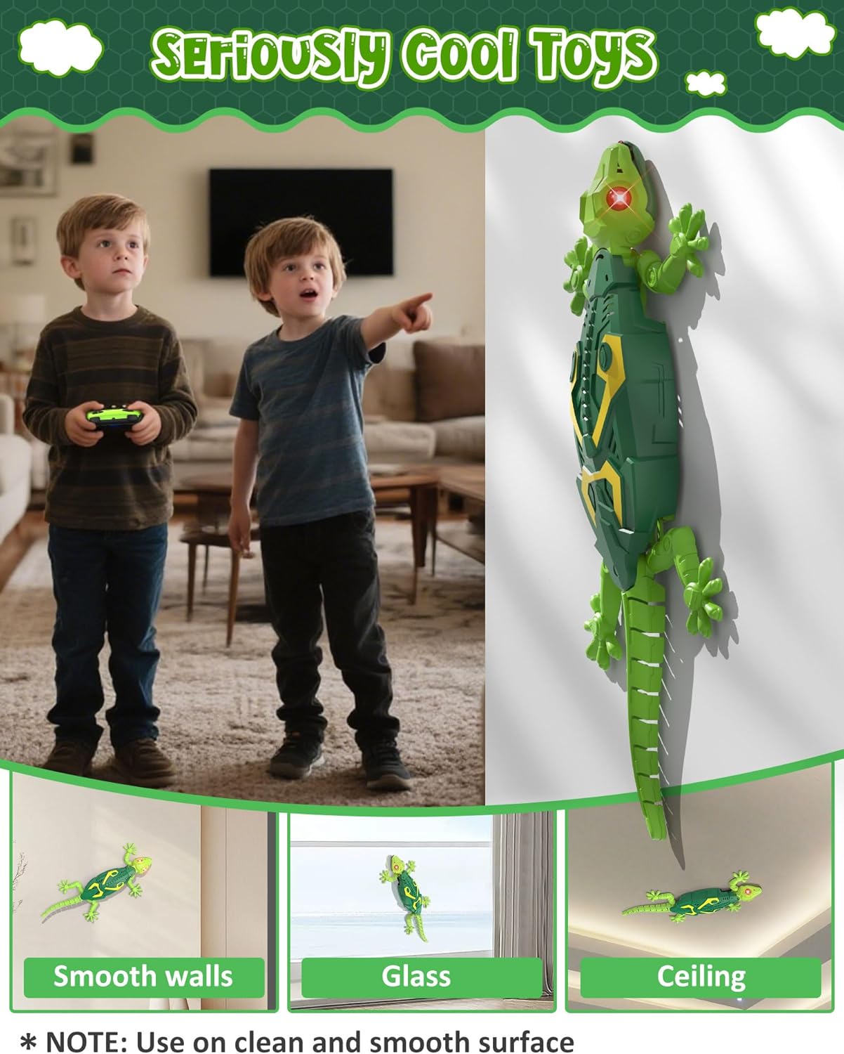 "Can We Play With The Lizard Instead Of Watching TV?"

Finally... the end of screen time battles. Watch your child's eyes light up as they discover something MORE exciting than any app, game, or video. This isn't just another toy—it's the screen time killer that transforms couch potatoes into adventure creators.