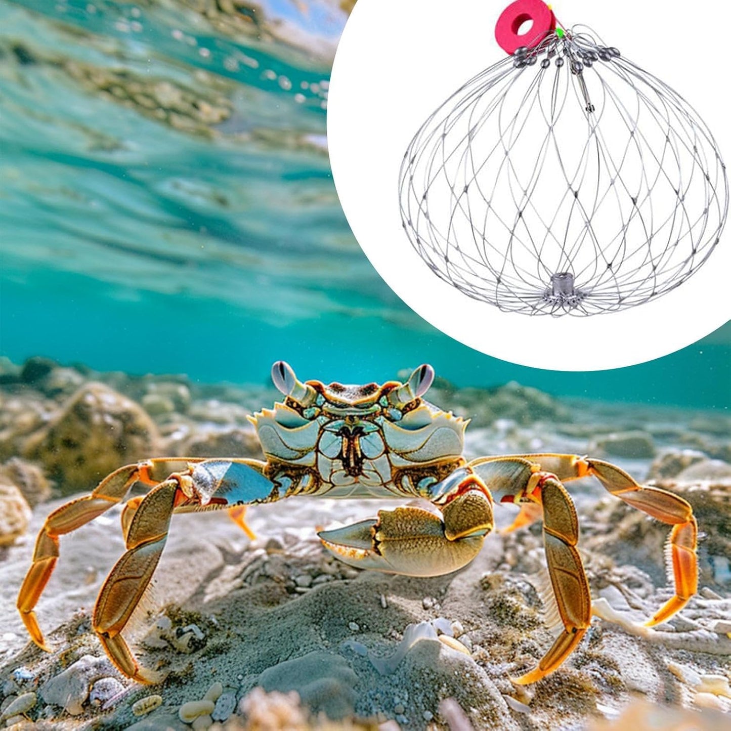 ultimate automatic crab trap net