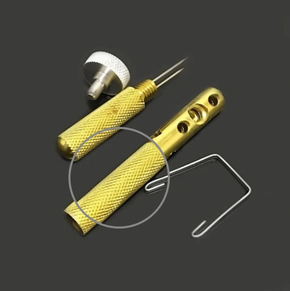 Fish Hook Line Knotter Tool Needle