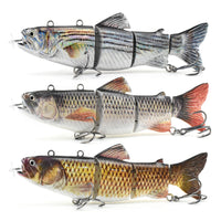 Thumbnail for Fishing Lure, Animated Fishing Lure | Realistic Rechargeable Fishing Lure, Bass Lures Flashing Slow Casting and Long Casting,