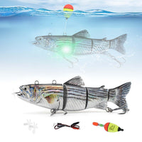 Thumbnail for Animated Lure Animated Fishing Lure Swimming Bait With Hooks Bass Lures Slow Sinking Fishing Lures Available For Freshwater