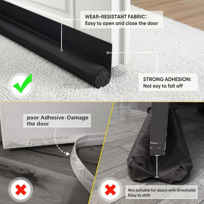 DIY Unilateral Door Seam Strip Wear-resistant Leather
