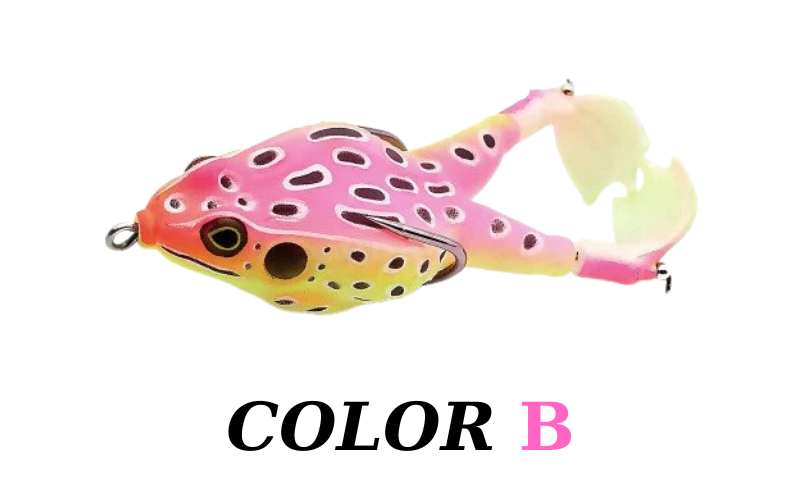 Double Propeller Frog Soft Bait