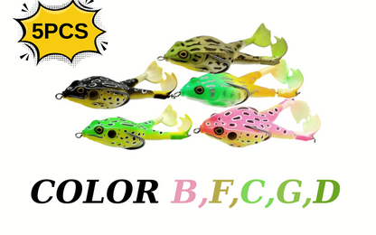 Double Propeller Frog Soft Bait