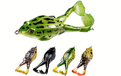 Double Propeller Frog Soft Bait