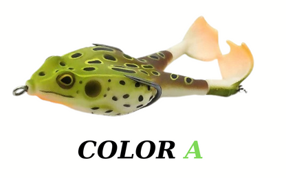 Double Propeller Frog Soft Bait