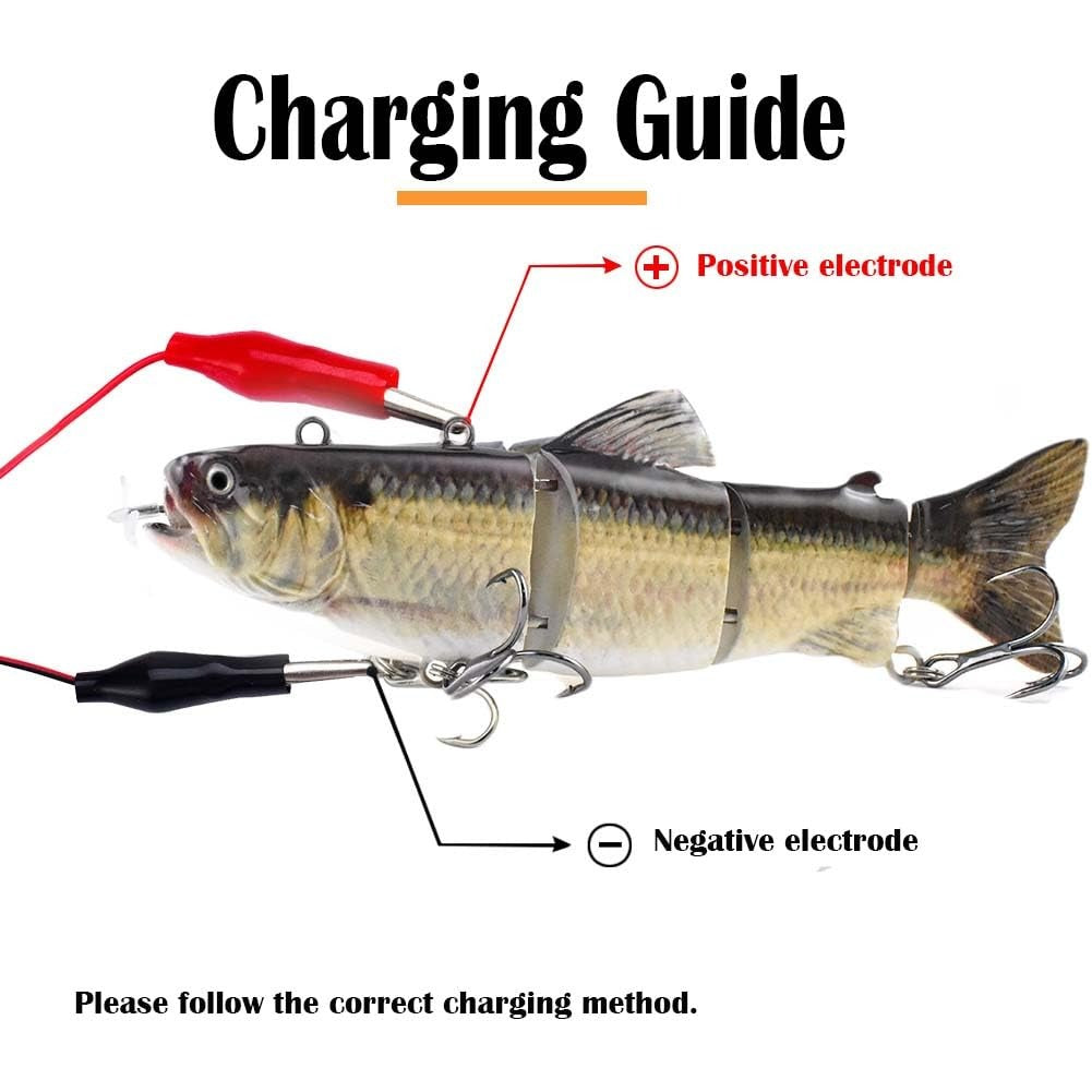 Animated Lure Animated Fishing Lure Swimming Bait With Hooks Bass Lures Slow Sinking Fishing Lures Available For Freshwater