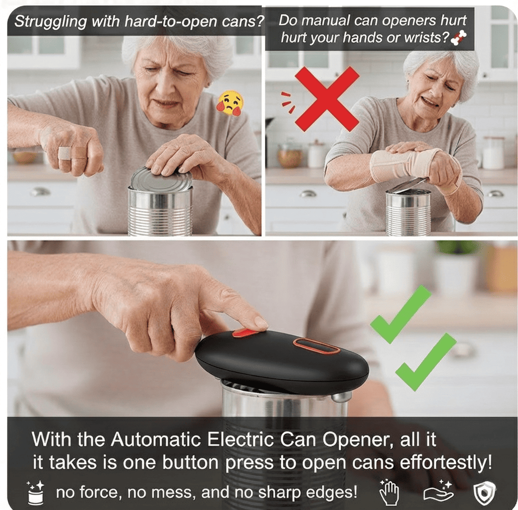 Electric Can Opener Automatic