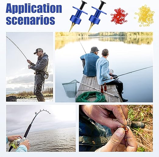 Strong ABS bait clamp for fishing, Vbest Life 10 pcs