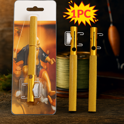 Fish Hook Line Knotter Tool Needle