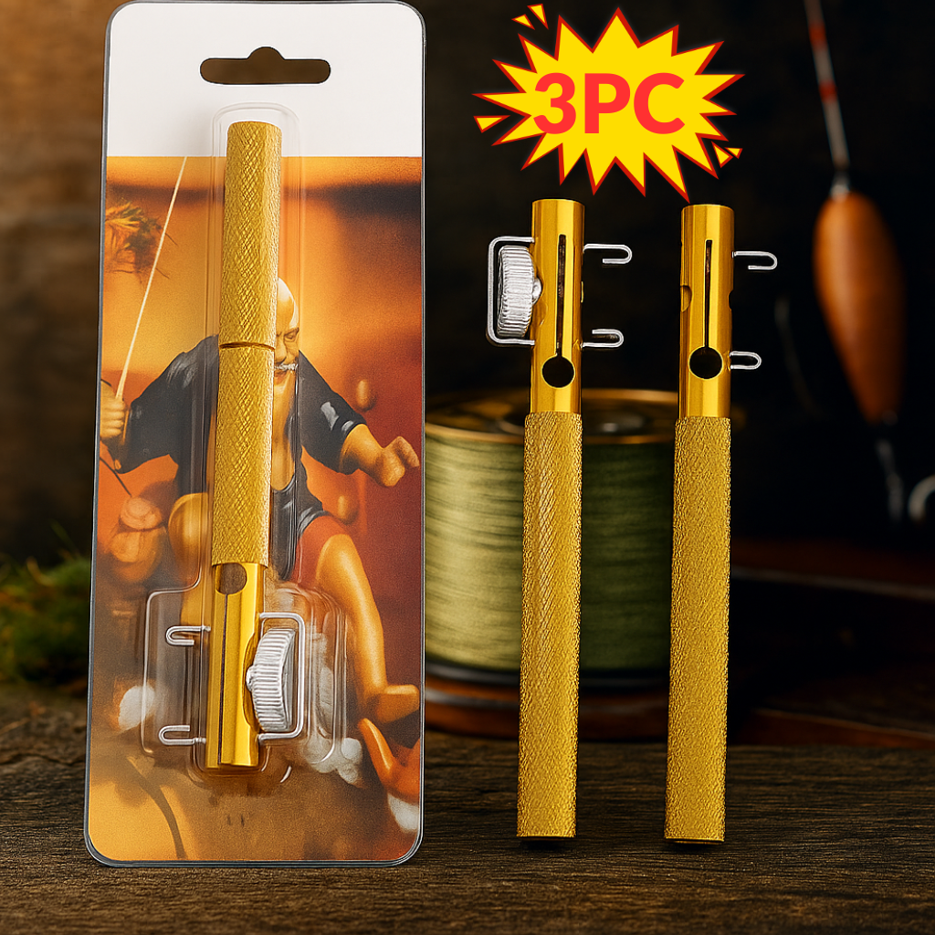 Fish Hook Line Knotter Tool Needle