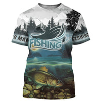 Thumbnail for Fishing Pattern Printed Shirt