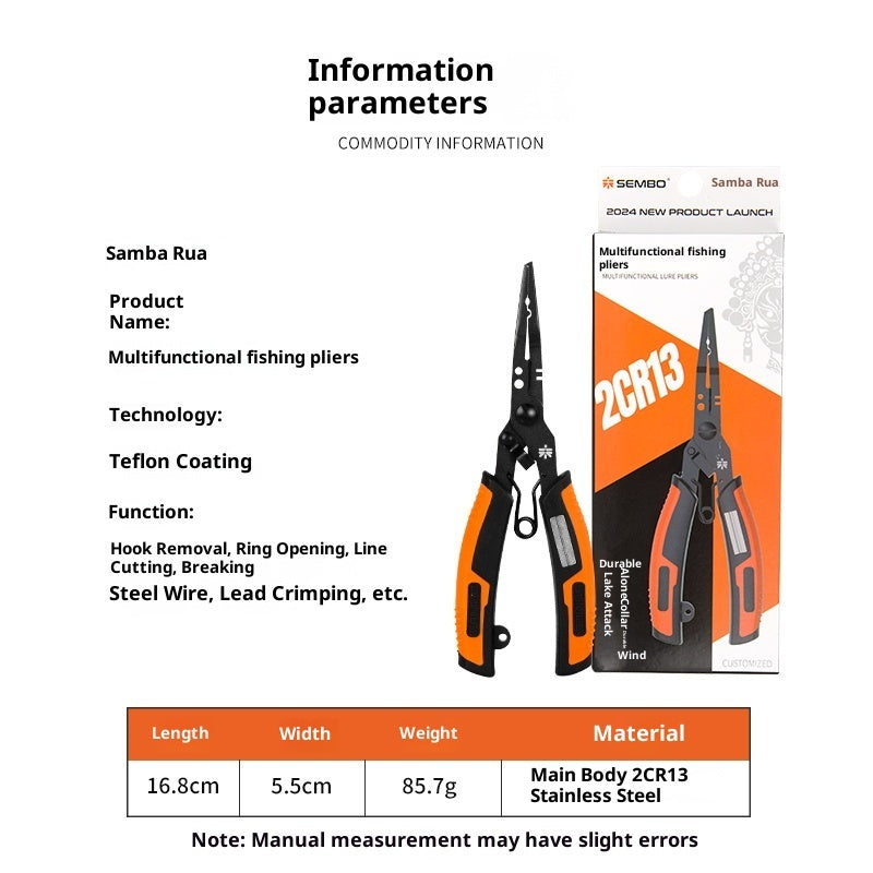 multifunctional lure pliers