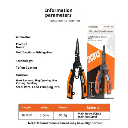 multifunctional lure pliers