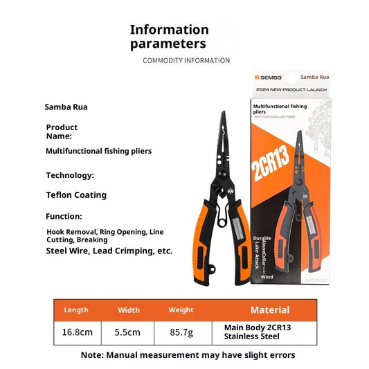 multifunctional lure pliers