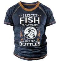 Thumbnail for Fishing Pattern Printed Shirt