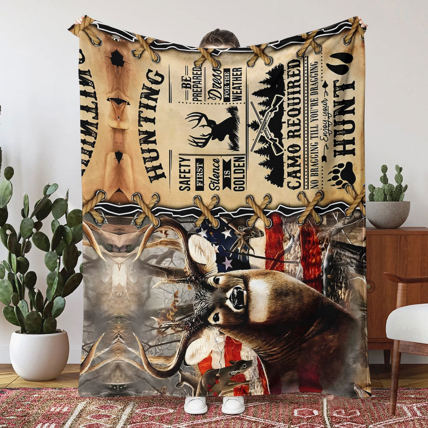 Printed Flannel Blanket