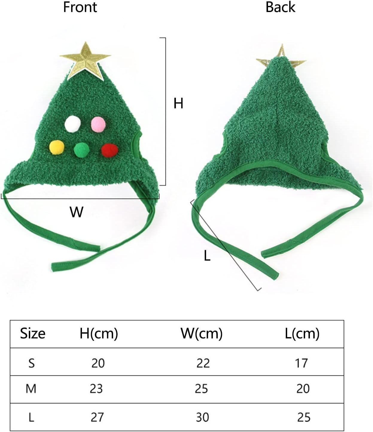 Adorable Christmas Tree Pom-Pom Hat