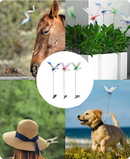 3D Dragonfly Clip