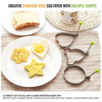 Thumbnail for Stainless Steel Fried Egg Molds