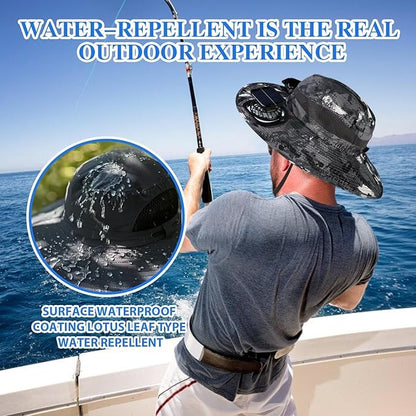 Solar Fan Hat